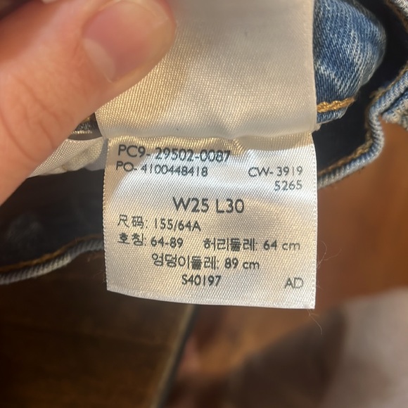 LEVI’S 501 Skinny Jeans - Picture 7 of 8